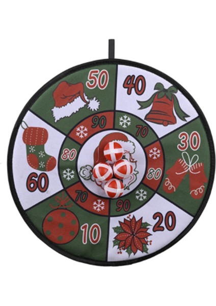 Oyuncak Topu Dart Tahtası Noel Partisi Dekoru Için Yeni Kolye Süsler Dekor (Yurt Dışından)