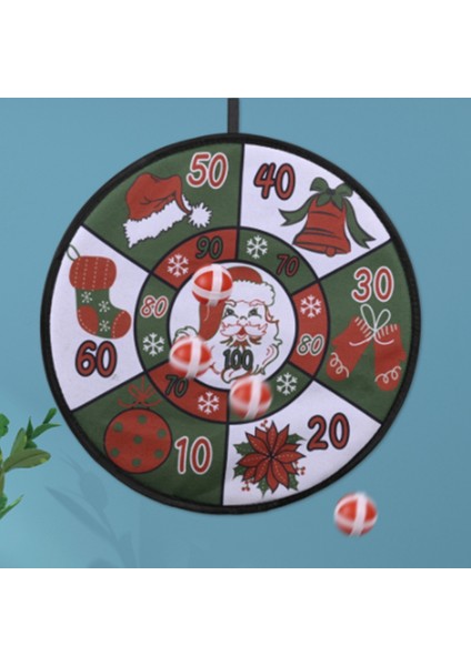 Oyuncak Topu Dart Tahtası Noel Partisi Dekoru Için Yeni Kolye Süsler Dekor (Yurt Dışından)