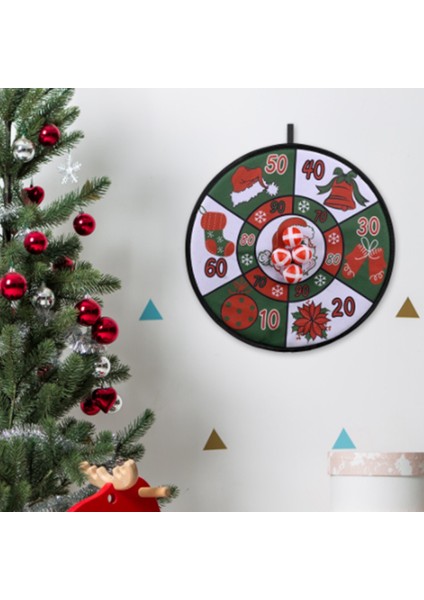 Oyuncak Topu Dart Tahtası Noel Partisi Dekoru Için Yeni Kolye Süsler Dekor (Yurt Dışından)