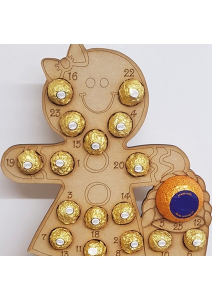 Noel Ağacı Elk Parti Dekorasyonu Için Noel Takvimi Ahşap B (Yurt Dışından) fırsatları