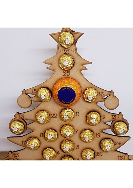 Noel Ağacı Elk Parti Dekorasyonu Için Noel Takvimi Ahşap B (Yurt Dışından) indirimleri