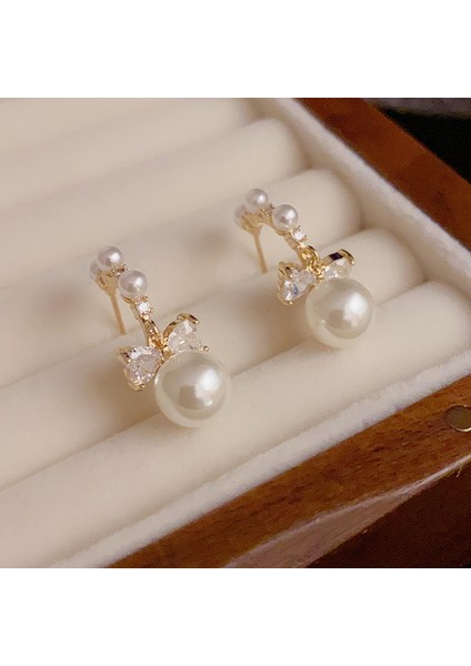 Günlük Kullanım Için Tatlı Sade Kurdele Inci Küpeler (Yurt Dışından) fiyatları