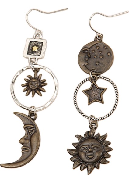 Kı Için Vintage Kolye Küpe Mitoloji Düzensiz Asimetrik (Yurt Dışından) fiyatları