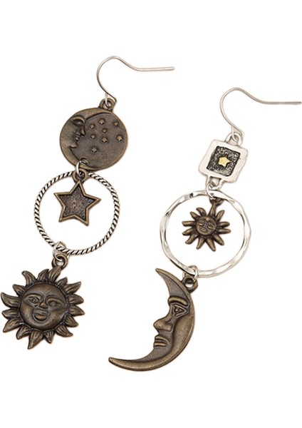 Kı Için Vintage Kolye Küpe Mitoloji Düzensiz Asimetrik (Yurt Dışından) fırsatları