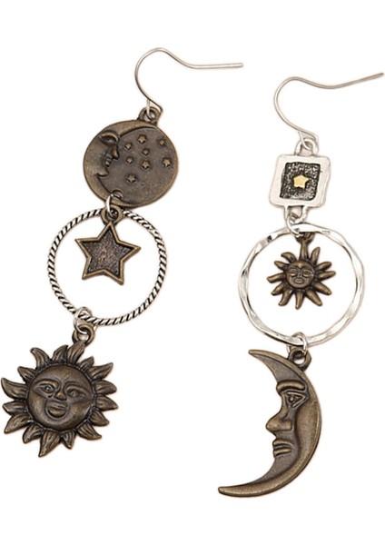 Kı Için Vintage Kolye Küpe Mitoloji Düzensiz Asimetrik (Yurt Dışından) indirimleri