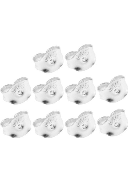 5 Pairs 925 Küpe Çıtçıt Dıy Küçük Için Arkaları (Yurt Dışından)