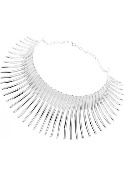 Moda Kadın Bildirimi Önlük Kolye Metal Püskül Gerdanlık Kolye (Yurt Dışından) fırsatları