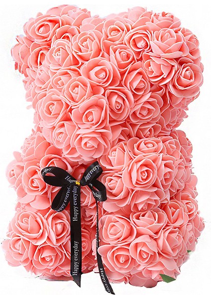 Sevgililer Günü Gift Creative 25CM Rose Bear Hugging Bear (Yurt Dışından)