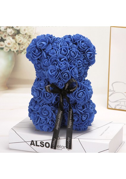 Sevgililer Günü Gift Creative 25CM Rose Bear Hugging Bear (Yurt Dışından)