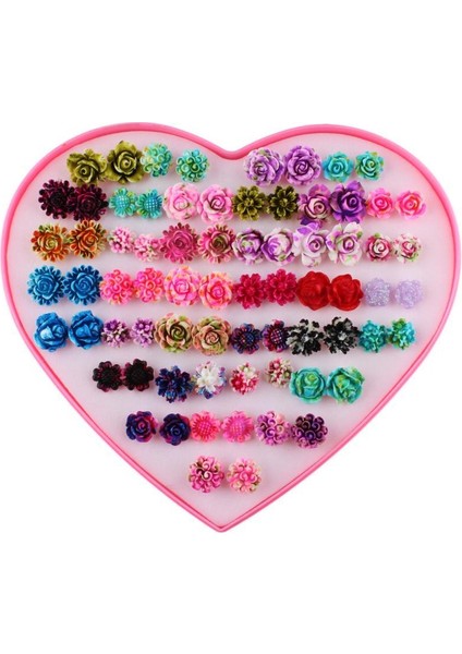 36 Pairs Kar Mesaj Küpe Kız Takı (Yurt Dışından)