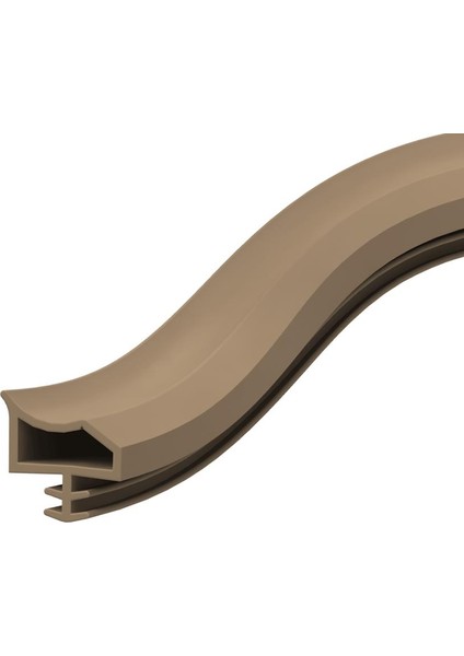 Ahşap Kapı Fitili Ahşap Kapı Contası Beyaz 25 Metre Ortadan Tırnaklı