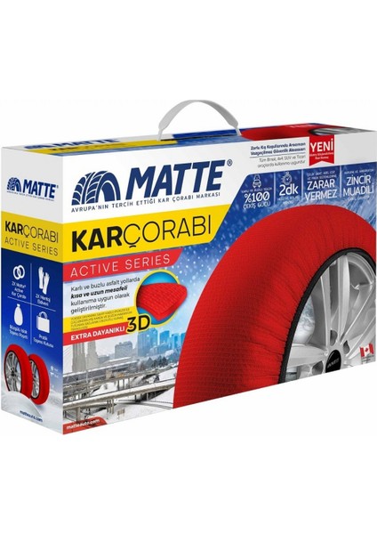 205/55 R16 Lastik Için Kar Çorabı