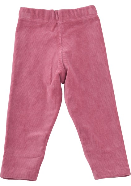 Kız Çocuk Kadife Tayt