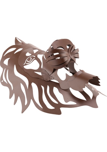 Iskandinav Altın Aslan Duvar Hayvanı Aslan Kafası Sanat Duvar Lüks Dekor, Büyük (Yurt Dışından)