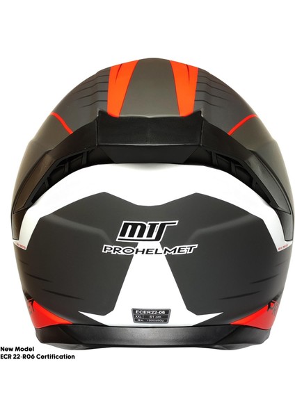 Motosiklet Kask Ece 22.R06 Sertifikalı Güneş Vizörlü Fiber Kask Full Face Motor Kaskı Yeni Sezon Twister