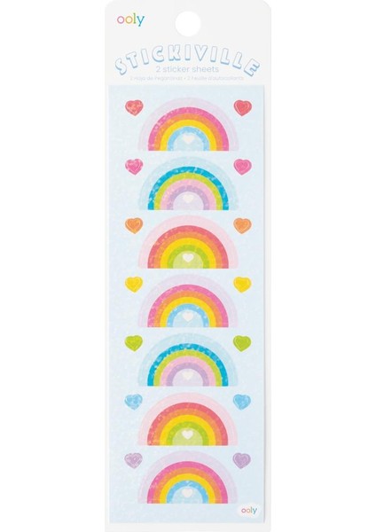 Ooly Stickiville Çıkartmalar - Rainbow Love