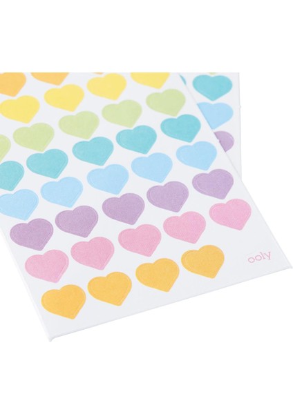 Ooly Stickiville Çıkartmalar - Mini Hearts modelleri