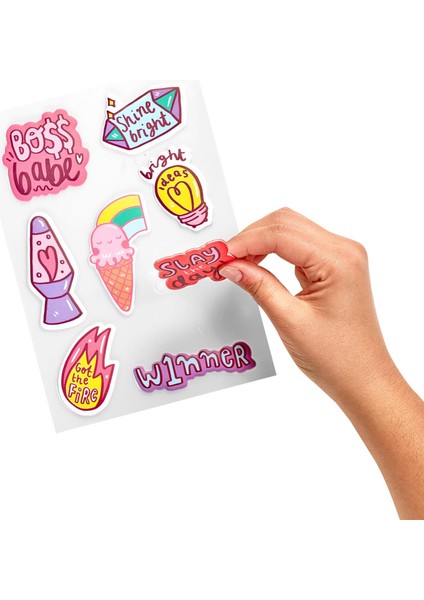 Ooly Sticker Stash Çıkartma Seti - Girl Boss