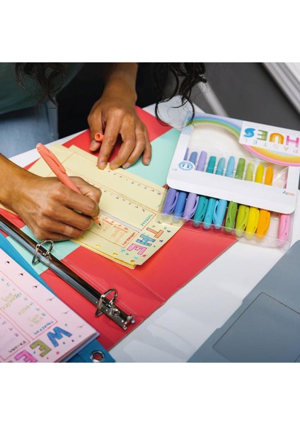 Pastel Renkler Ooly Pastel Hues Çift Uçlu 12’li Keçeli Kalem