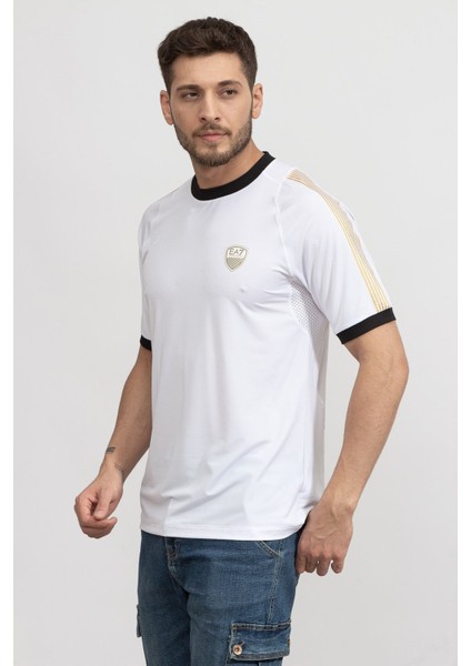 Erkek Pamuklu Regular Fit Kısa Kollu Beyaz T-Shirt 3Lpt40 Pjeyz-1100 fiyatları