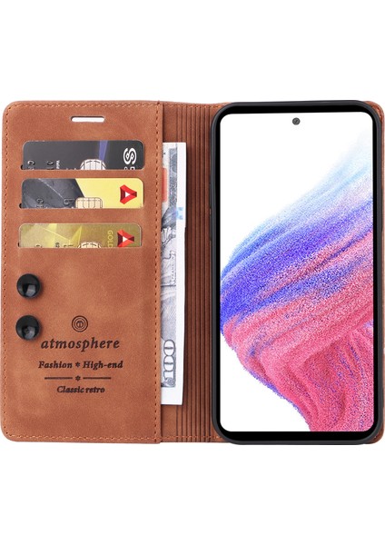 Samsung Galaxy A33 5g Pu Deri Telefon Cüzdan Kapağı (Yurt Dışından)