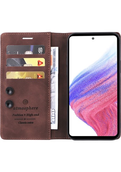 Samsung Galaxy A33 5g Pu Deri Telefon Cüzdan Kapağı (Yurt Dışından)