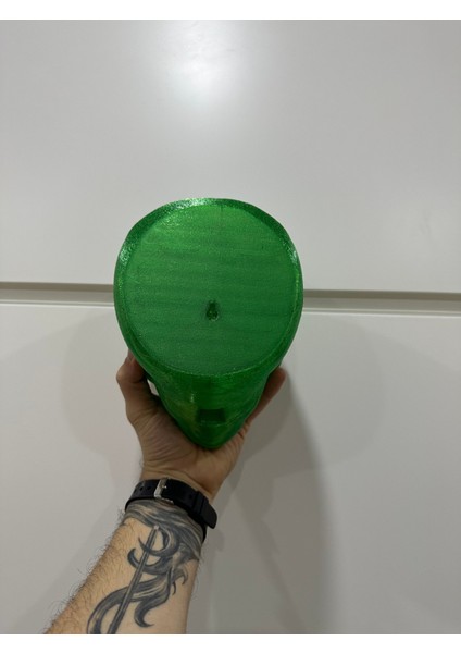 KemX3D Alien Uzaylı Duvar Dekorasyonu Veya Kulaklık Tutucu