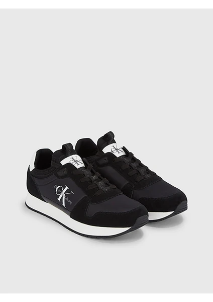 Calvin Klein Erkek Runner Sock Lace Up Sneaker