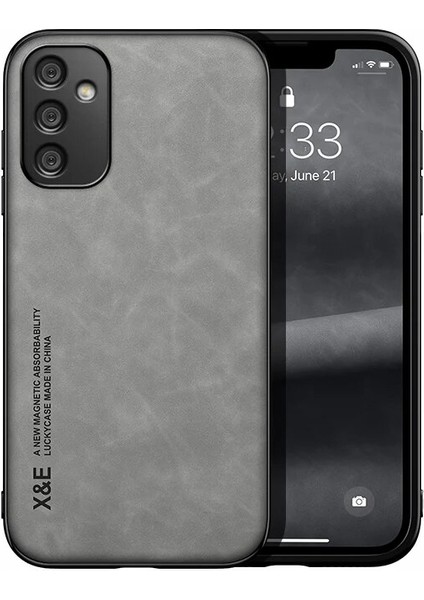 Samsung Galaxy A15 Cilt Hissi Manyetik Emme Cep Telefonu Kılıfı (Yurt Dışından)