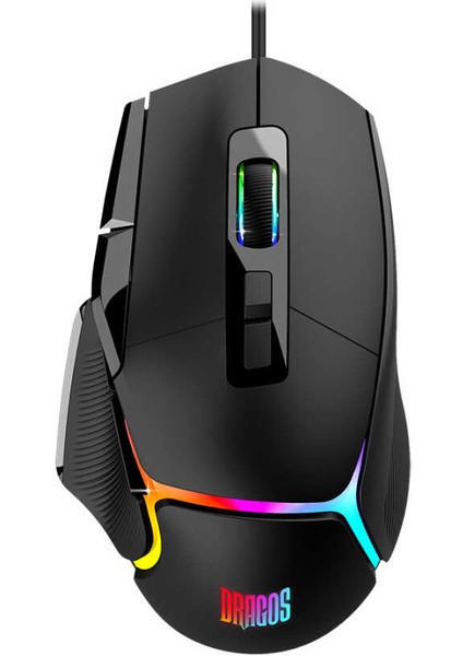 XM90 20000 Dpı Kablolu Siyah Rgb Oyuncu Mouse
