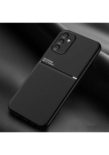 Samsung Galaxy A15 Ovma Deseni Manyetik Çekim Cep Telefonu Kılıfı (Yurt Dışından)