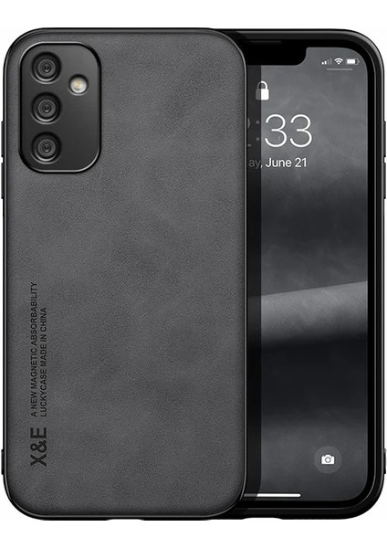 Samsung Galaxy S23 Plus Cilt Hissi Manyetik Emme Cep Telefonu Kılıfı (Yurt Dışından)