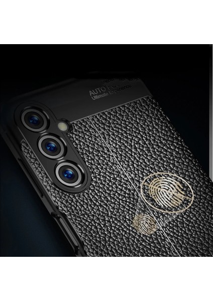 Samsung Galaxy S24 Ultra Işletme Deri Deseni Silika Jeli Cep Telefonu Kılıfı (Yurt Dışından)