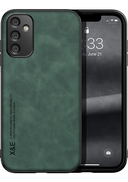 Samsung Galaxy S22 Plus Cilt Hissi Manyetik Emme Cep Telefonu Kılıfı (Yurt Dışından)