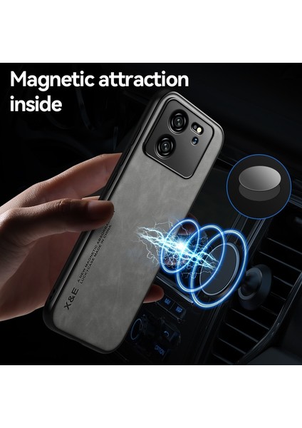Xiaomi 13T Cilt Hissi Manyetik Emme Cep Telefonu Kılıfı (Yurt Dışından) indirimleri