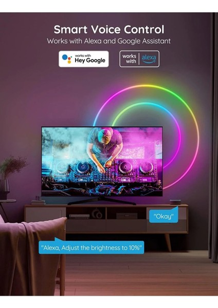 Neon LED Şerit (5metre) H61A23D1