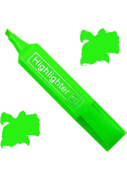 Fosforlu Kalem Neon LN-1029 Yeşil 12 Adet fırsatları