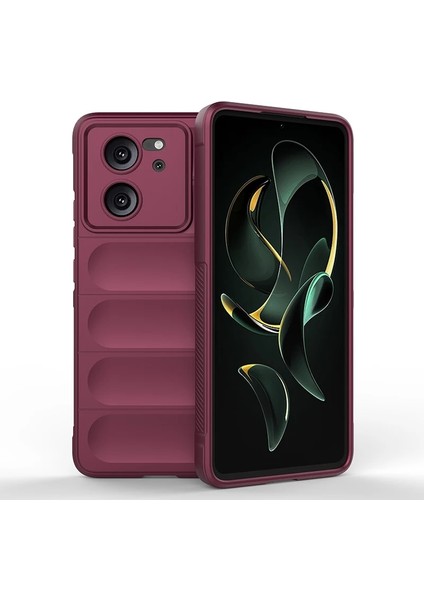 Xiaomi 13T Pro Silika Jeli Kalkan Zırhı Cep Telefonu Kılıfı (Yurt Dışından)