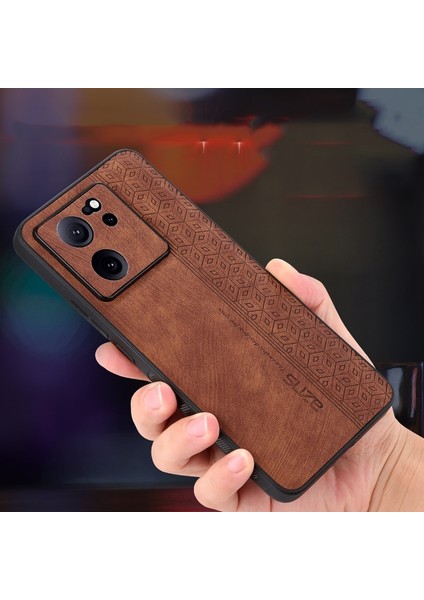 Xiaomi 13T Vintage Kabartmalı Desen Pu Cep Telefonu Kılıfı (Yurt Dışından) fiyatları