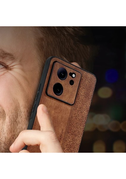 Xiaomi 13T Vintage Kabartmalı Desen Pu Cep Telefonu Kılıfı (Yurt Dışından) fırsatları
