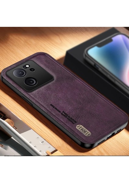 Xiaomi 13T Pro Retro Mat Pu Cep Telefonu Kılıfı (Yurt Dışından)