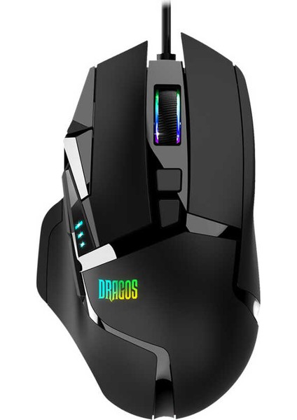 XM92 20000 Dpı Kablolu Siyah Rgb Oyuncu Mouse