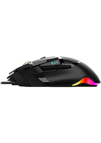 XM92 20000 Dpı Kablolu Siyah Rgb Oyuncu Mouse