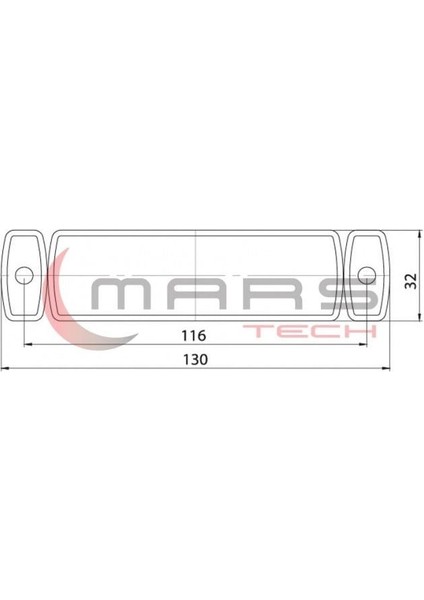 Universal - Prostar Pss 3 LED Ön Işaret Lamba 24V