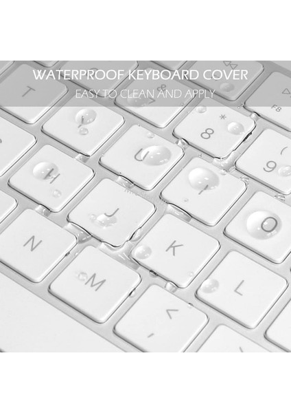 Mcstorey Apple Magic Keyboard-3 A2520 Numeric ile Uyumlu Silikon Klavye Kılıfı