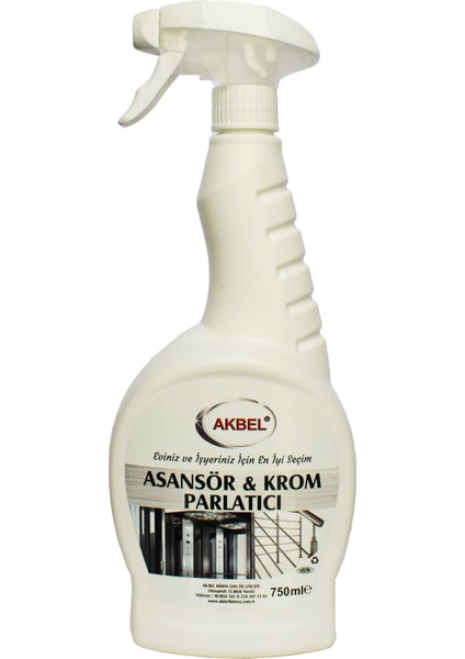 Asansör & Krom Parlatıcı 750 Ml