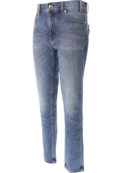 Emporio Armani Erkek Denim Kumaş Normal Bel Düz Model Mavi Jeans 6R1J16 1DRGZ-0942