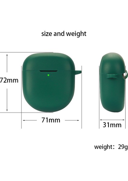 Bose Quietcomfort Ultra Silikon Kılıf Tam Koruyucu Kulaklık Kapağı (Yurt Dışından)
