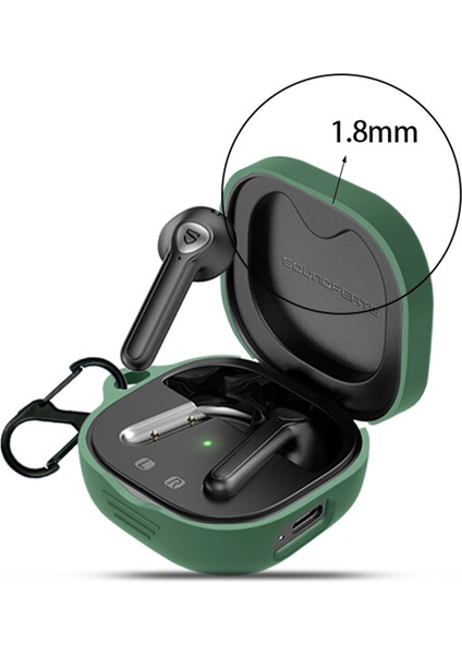 Soundpeats Trueair2 Anti-Drop Kılıf Silikon Kapağı Tokalı (Yurt Dışından) modelleri