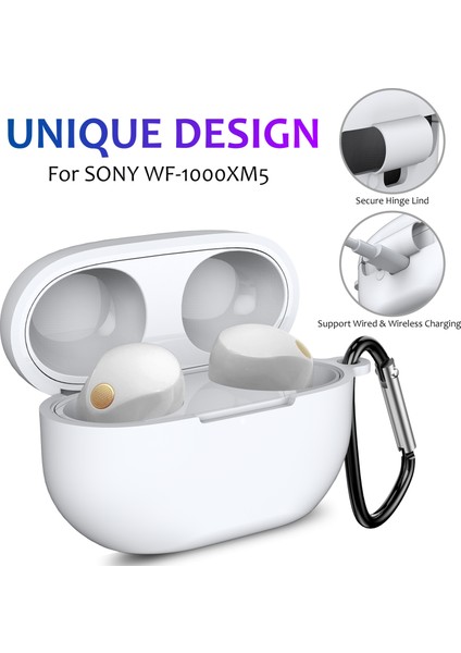 Sony WF-1000XM5 Silikon Kılıf Kulaklık Kapağı Kollu Toka (Yurt Dışından) fiyatları